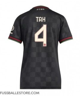 Günstige Bayern Munich Jonathan Tah #4 3rd trikot Damen 2025-26 Kurzarm